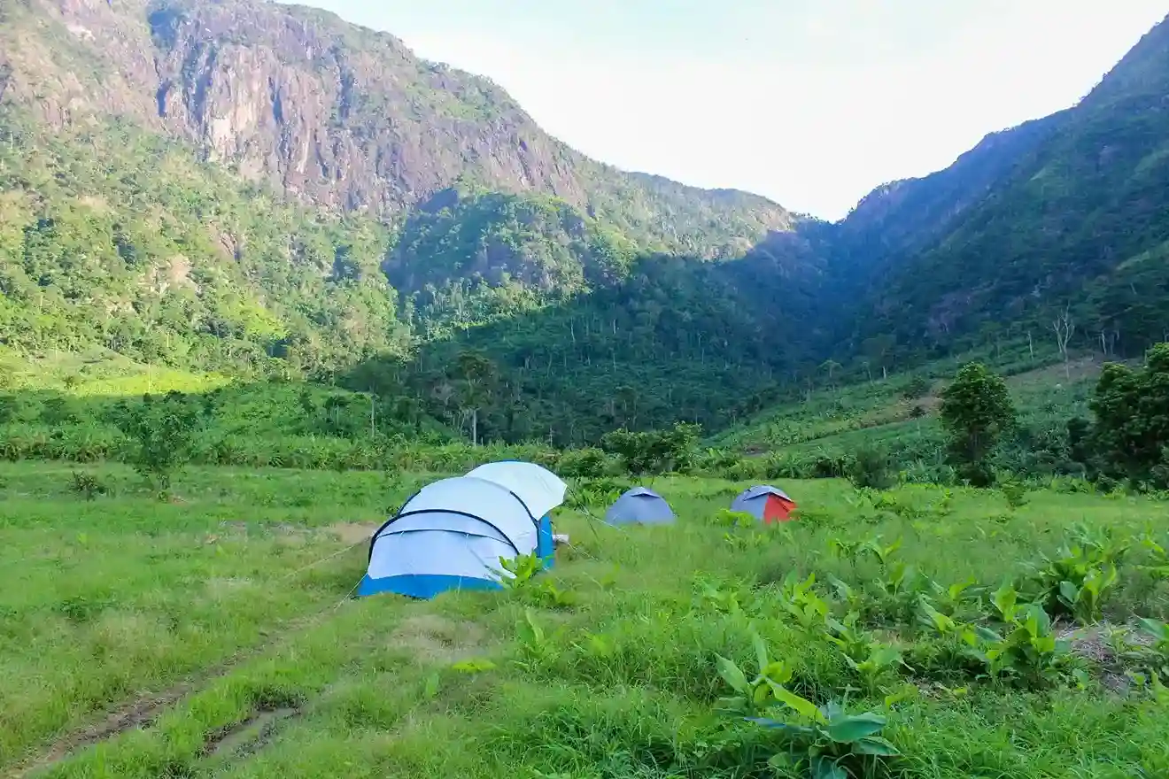 Kolukkumalai Tent Stay Camping in the Hills