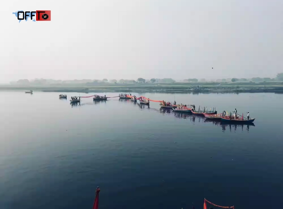 Boating in Vrindavan at Keshi Ghat
