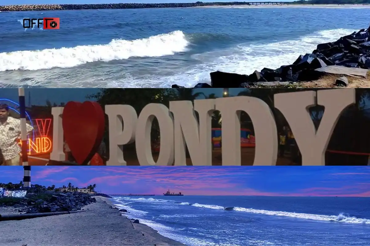 Pondy Marina Beach Distance from Popular Puducherry Spots